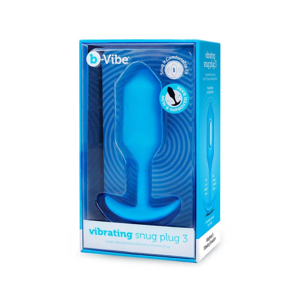 B-Vibe Vibrating Snug Plug 3 Large