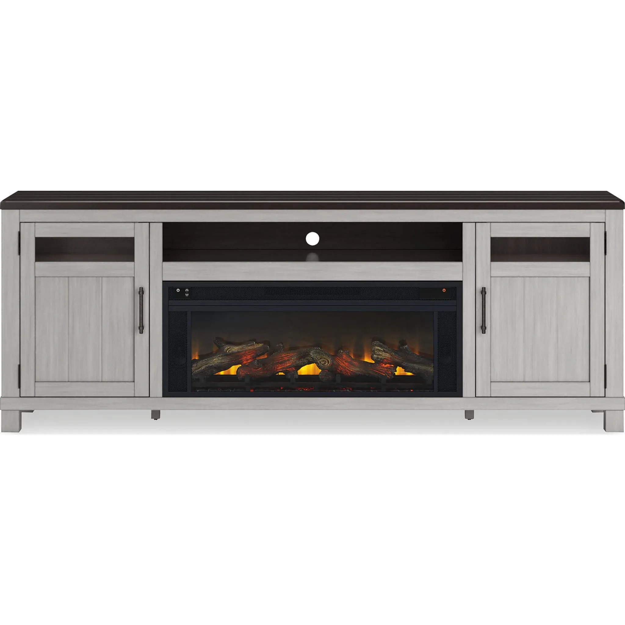 Modern Darborn TV Stand with Electric Fireplace for Stylish Home Decor