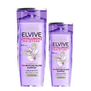 Elvive - Hyaluron Moisture Shampoo ( 400ml   600ml ) Bundle