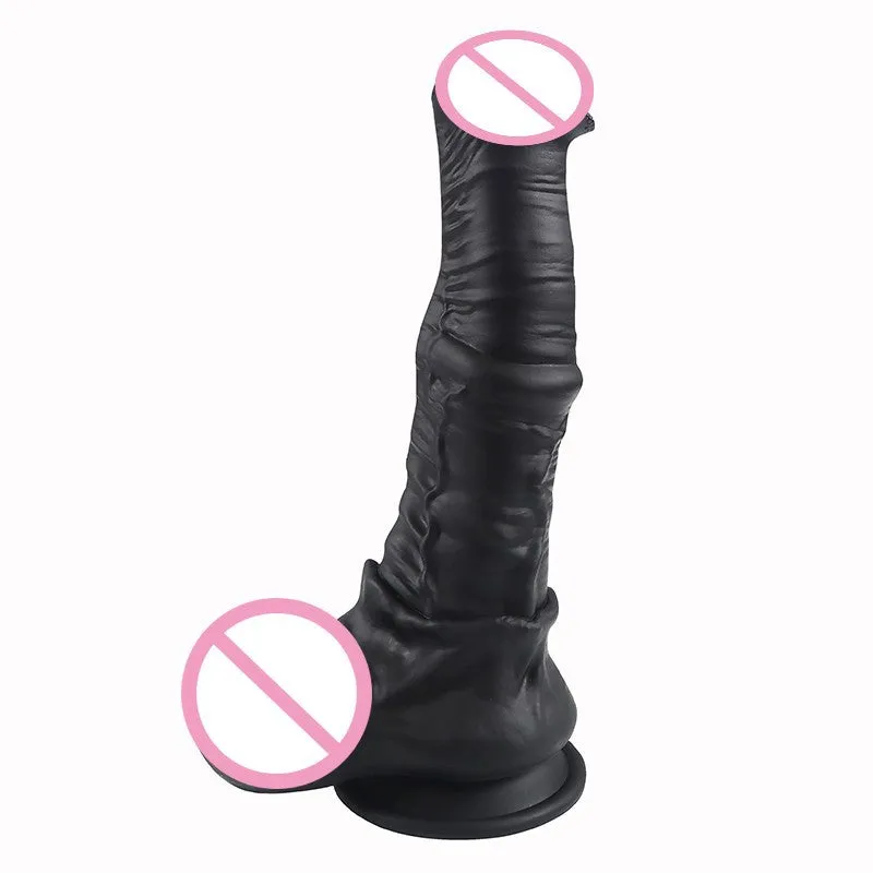 Huge Horse Dildo Anal Butt Plug Prostate Massager - Lifelike Monsterdildo Big Suction Cup Sex Toy