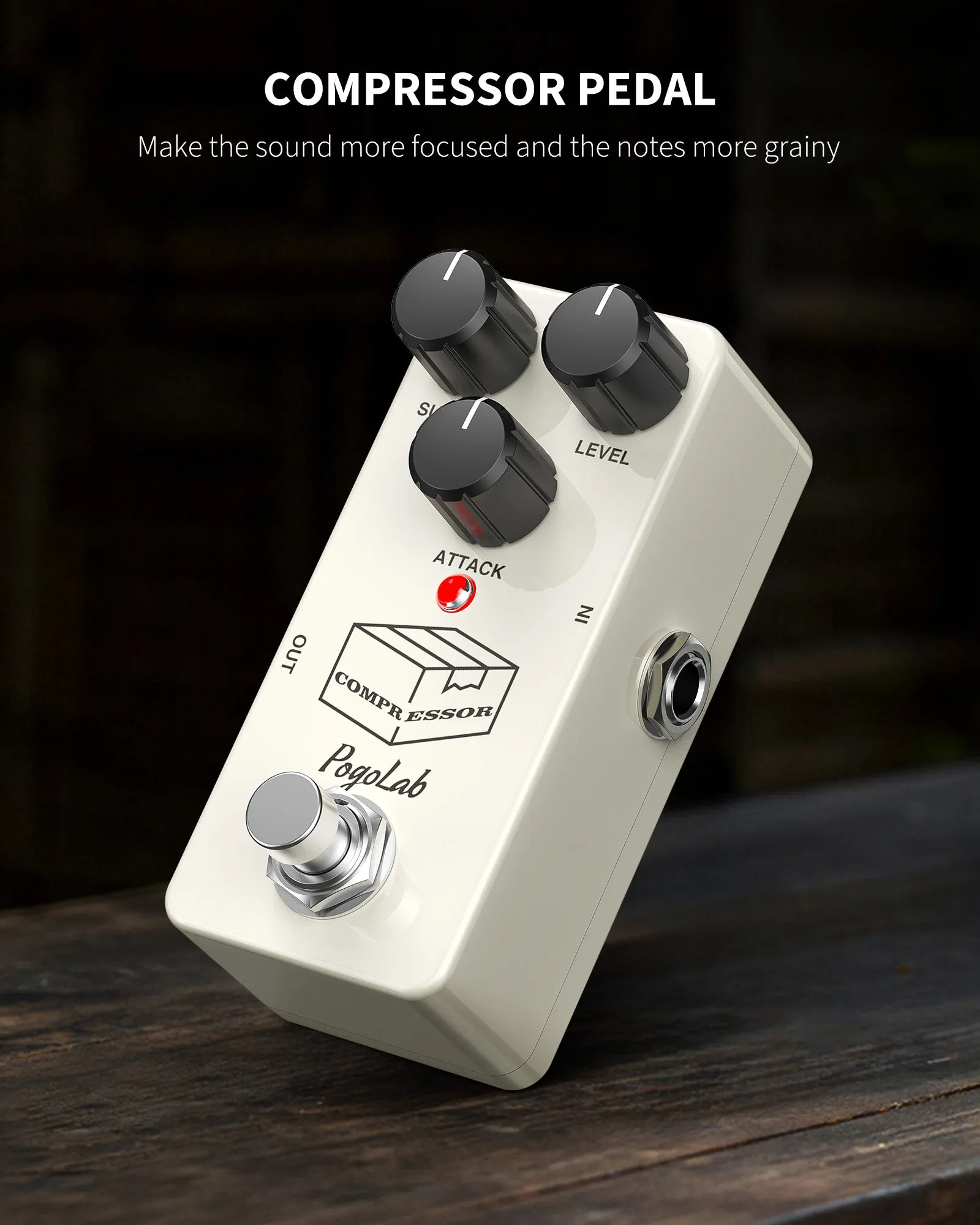 POGOLAB RS Series Effect Pedal Analog Delay/Distortion/Compressor/Overdrive/Chorus