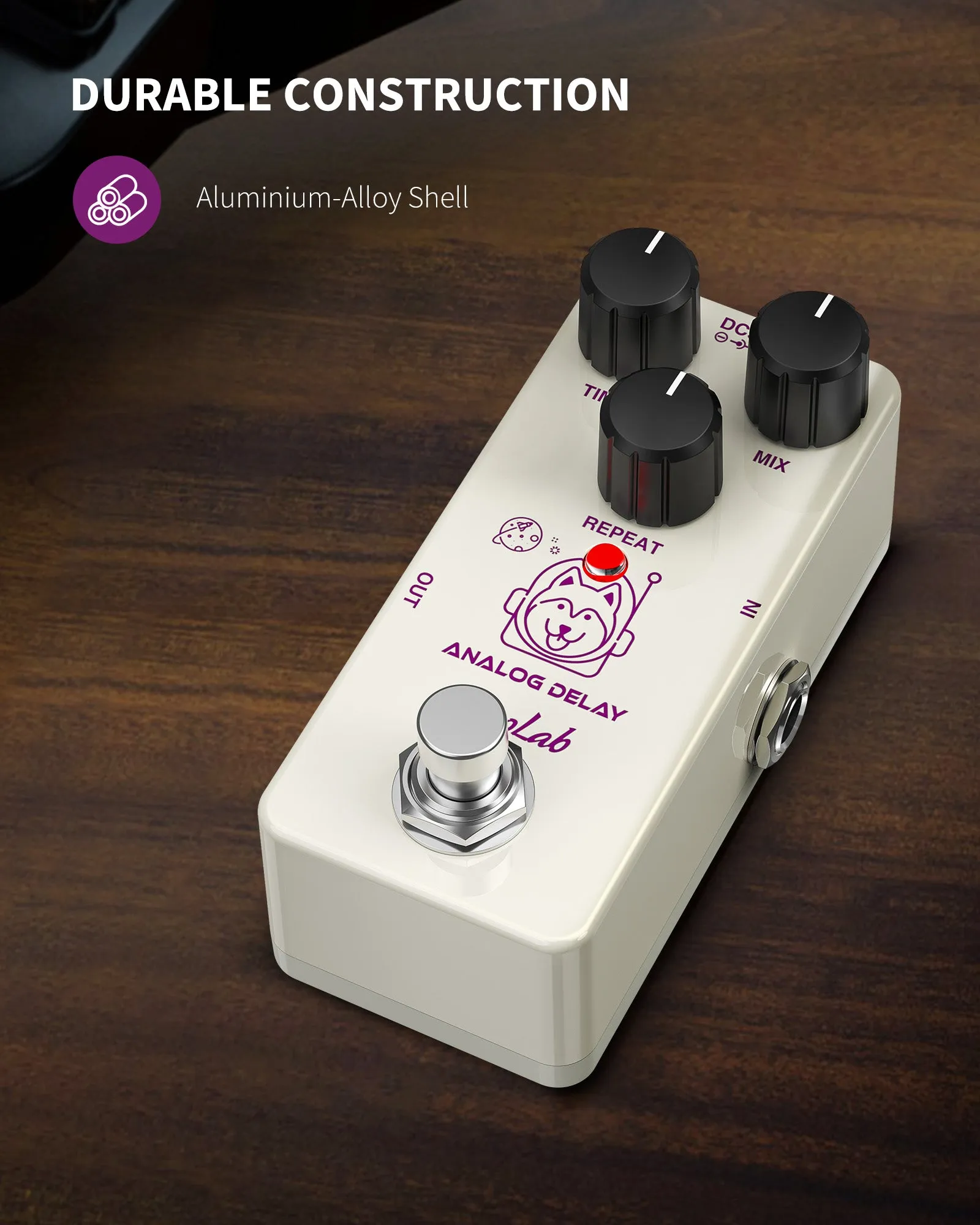 POGOLAB RS Series Effect Pedal Analog Delay/Distortion/Compressor/Overdrive/Chorus
