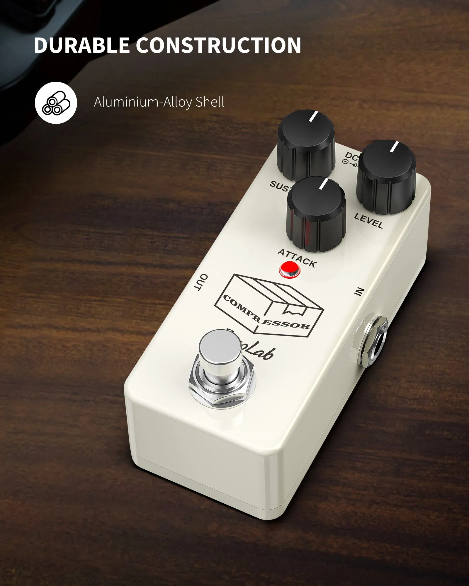 POGOLAB RS Series Effect Pedal Analog Delay/Distortion/Compressor/Overdrive/Chorus