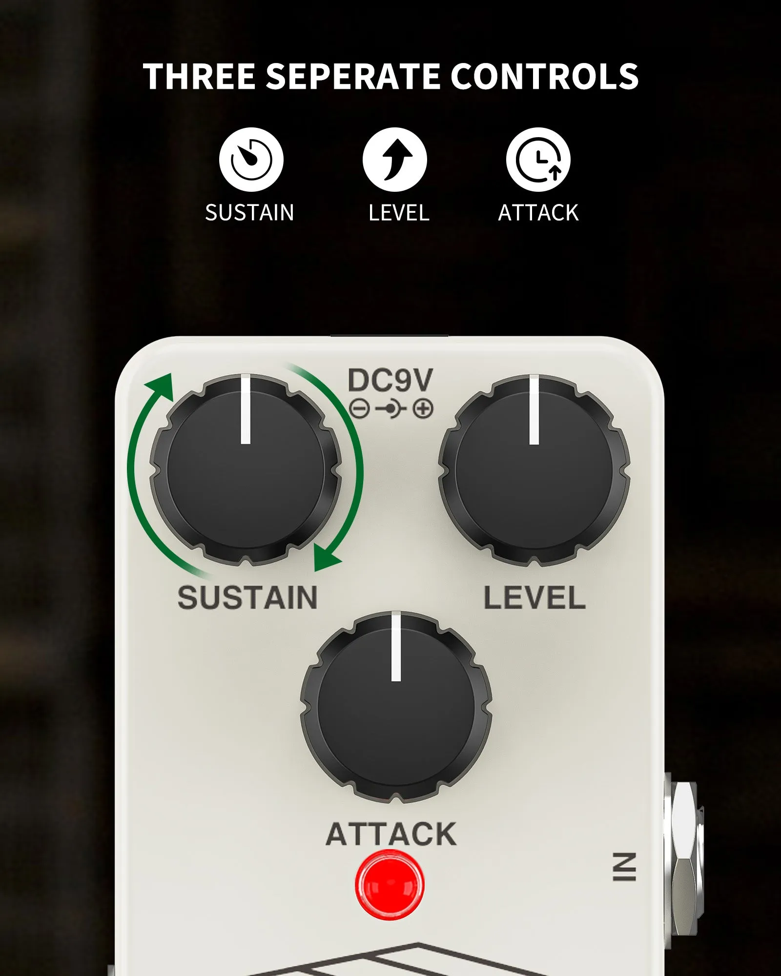 POGOLAB RS Series Effect Pedal Analog Delay/Distortion/Compressor/Overdrive/Chorus