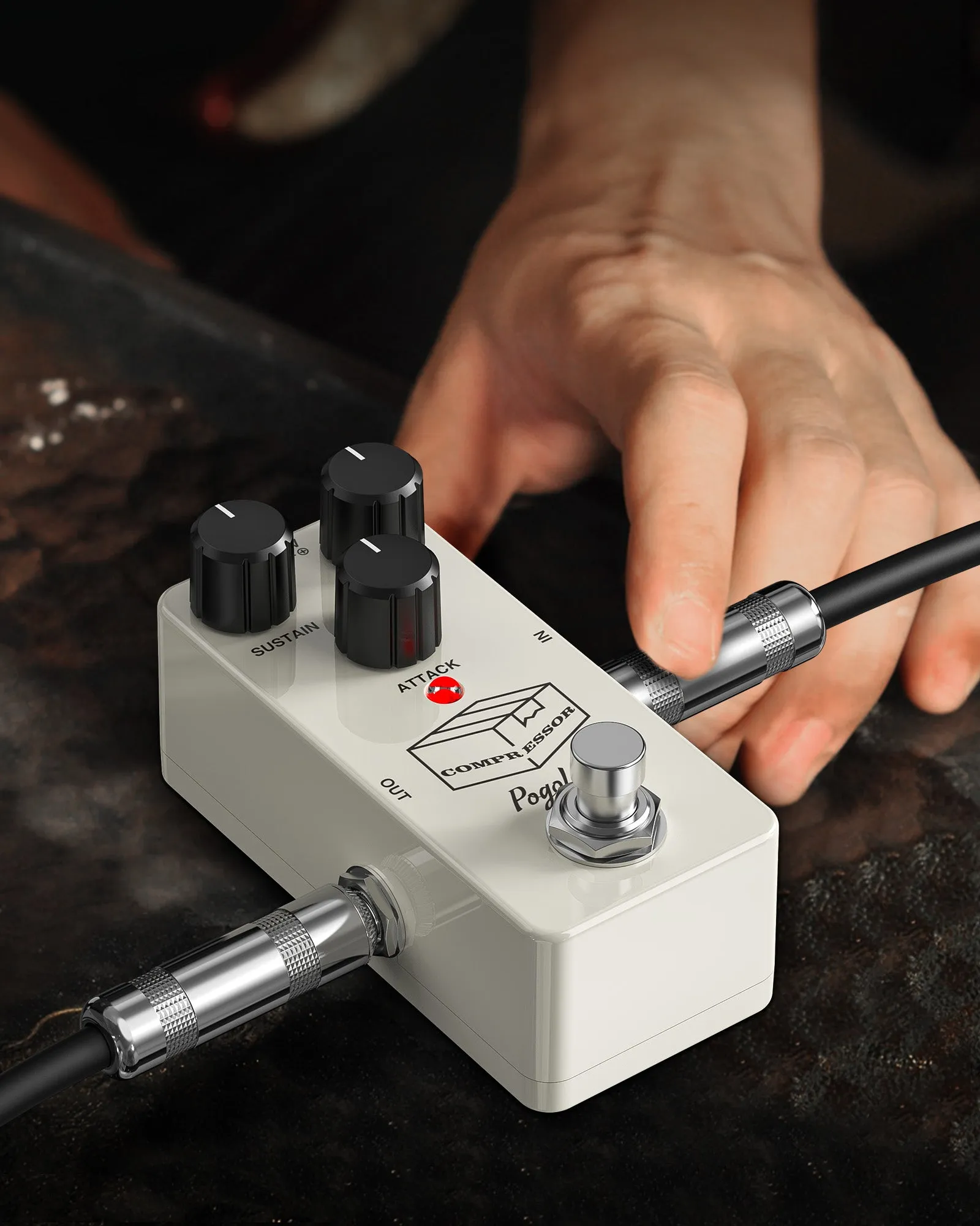 POGOLAB RS Series Effect Pedal Analog Delay/Distortion/Compressor/Overdrive/Chorus