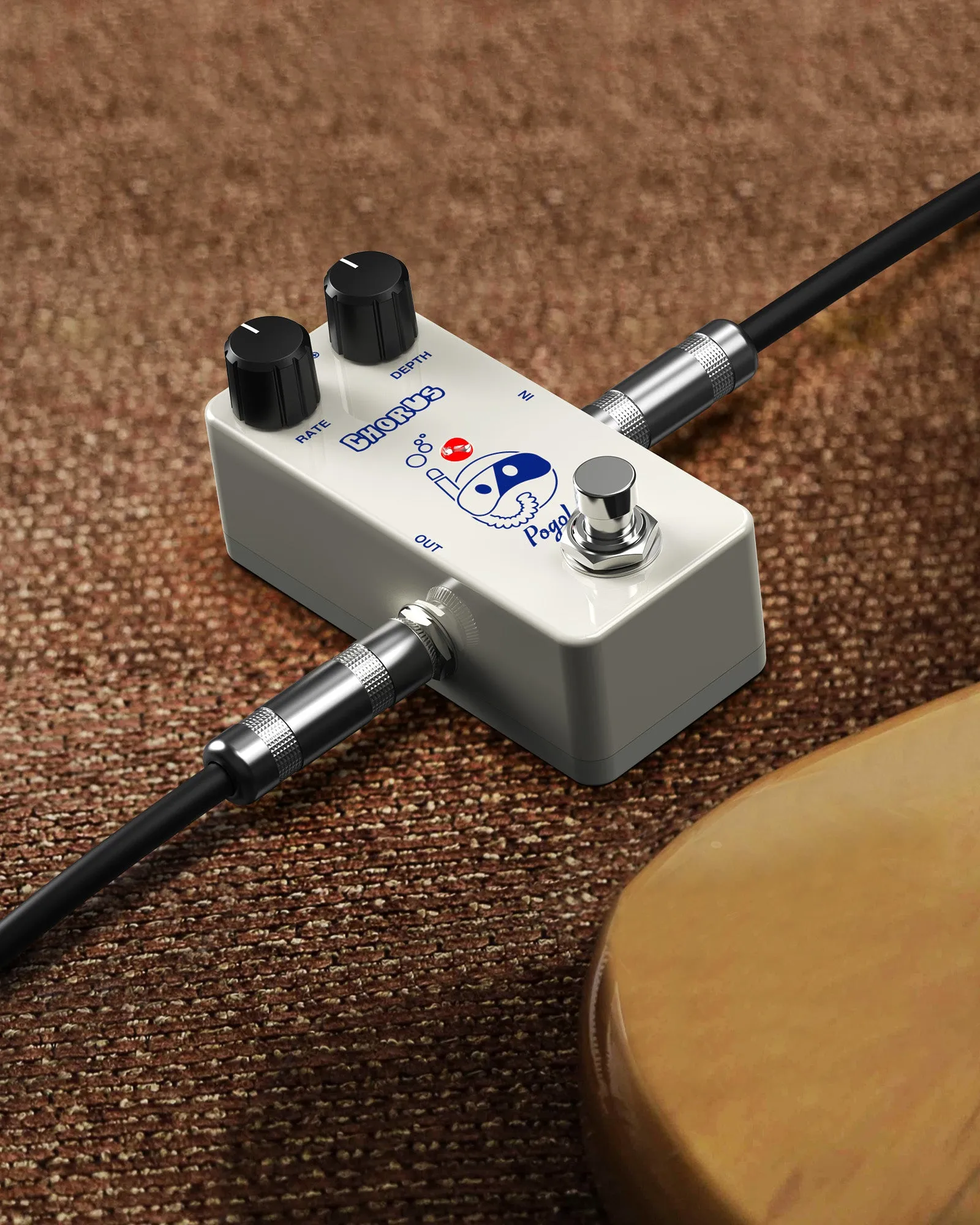 POGOLAB RS Series Effect Pedal Analog Delay/Distortion/Compressor/Overdrive/Chorus