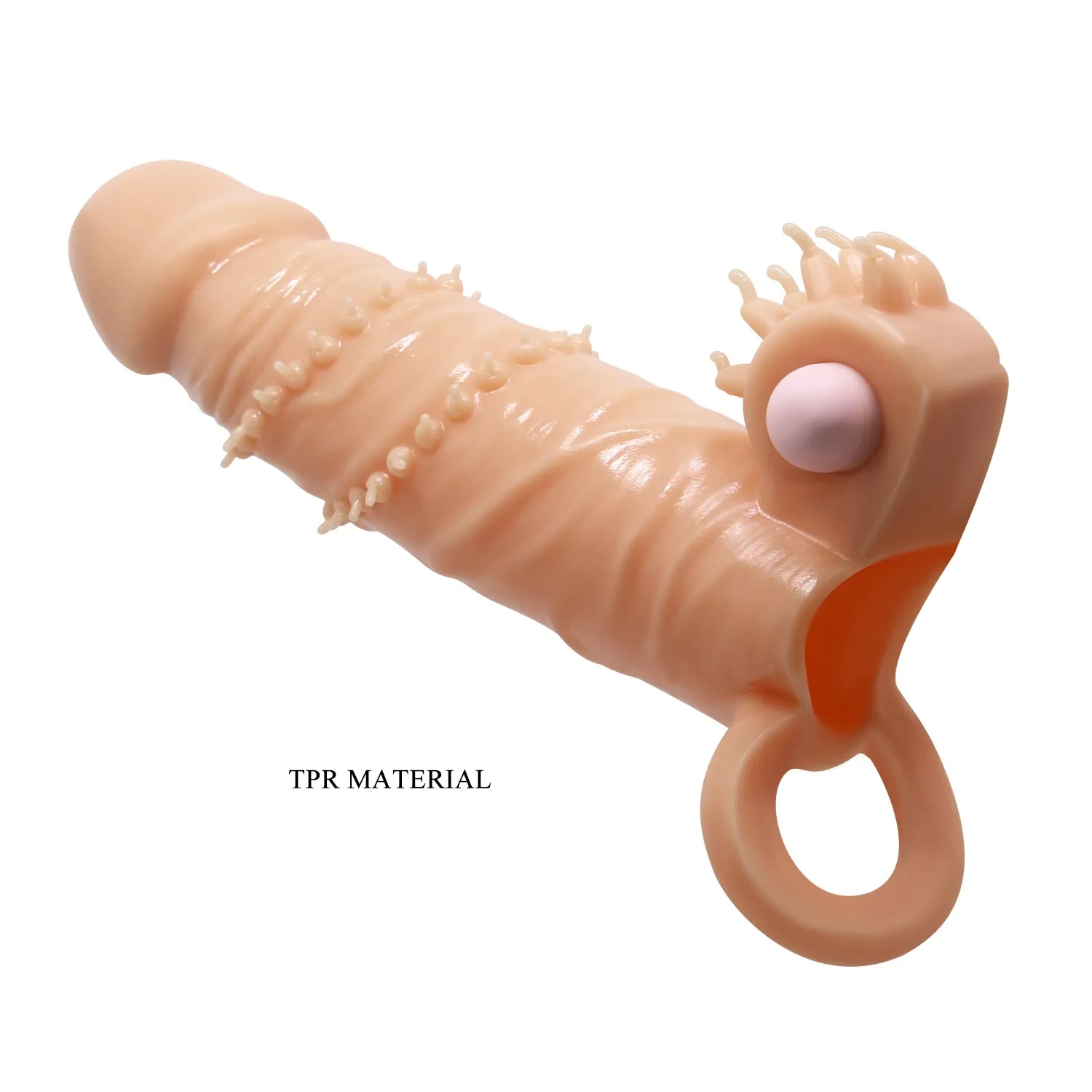 Vibrating Sleeve w Ball Strap