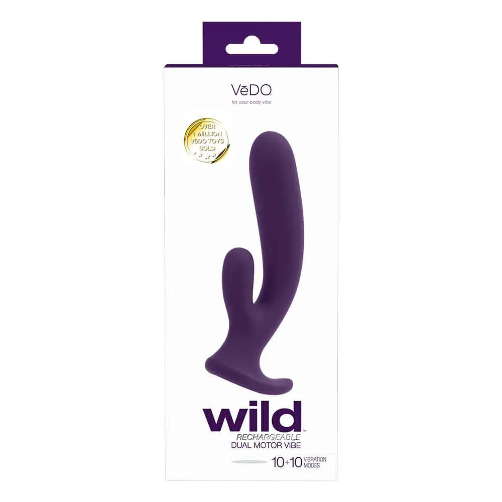 Wild Rechargeable Dual Vibe Strap On